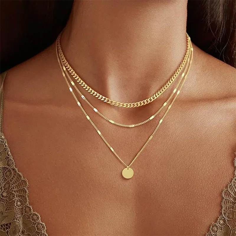 Vòng cổ thời trang nữ mạ vàng